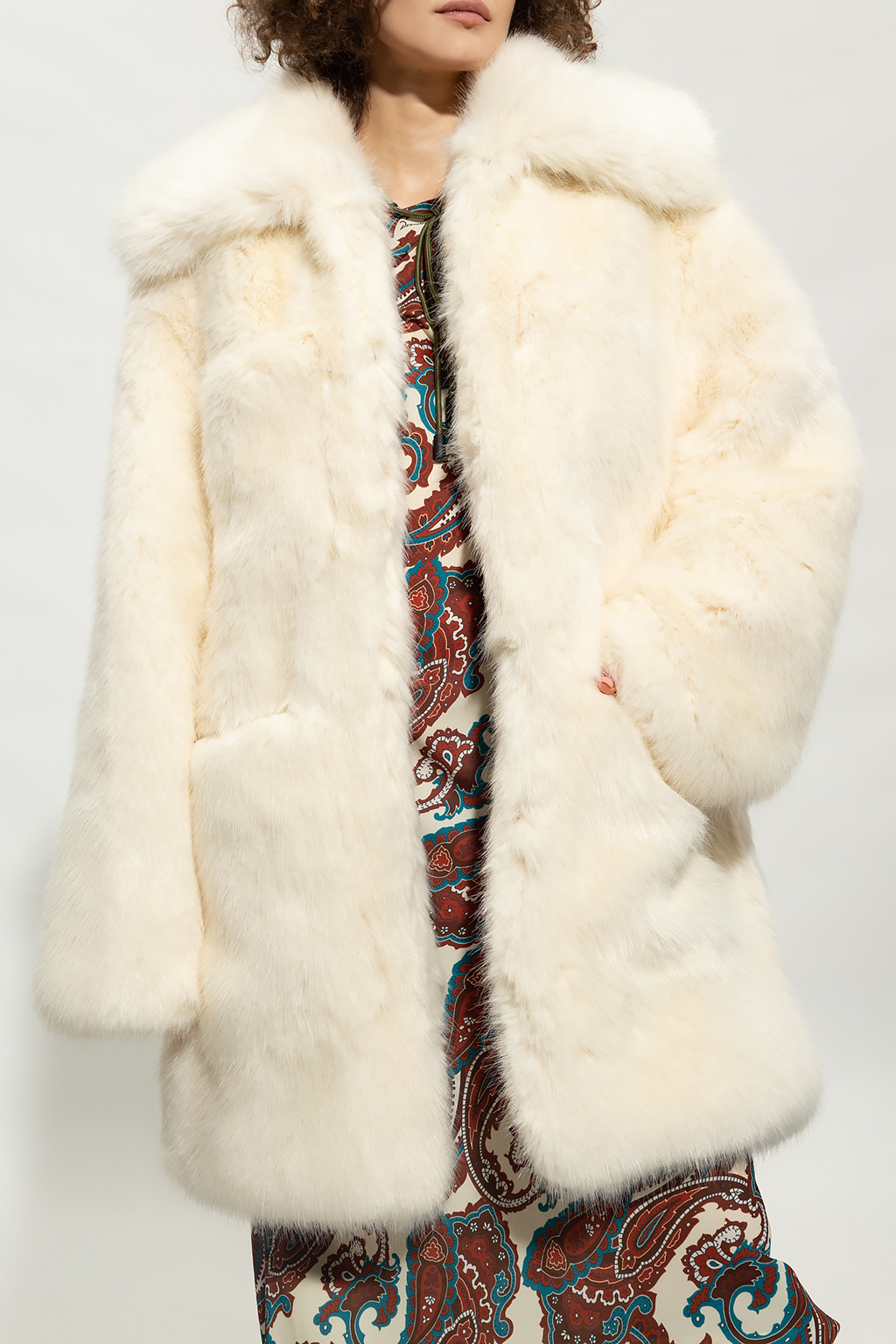 Dsquared coat shop with fur